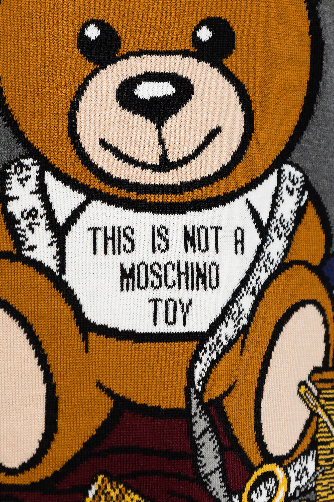 This is not on sale a moschino toy sweater